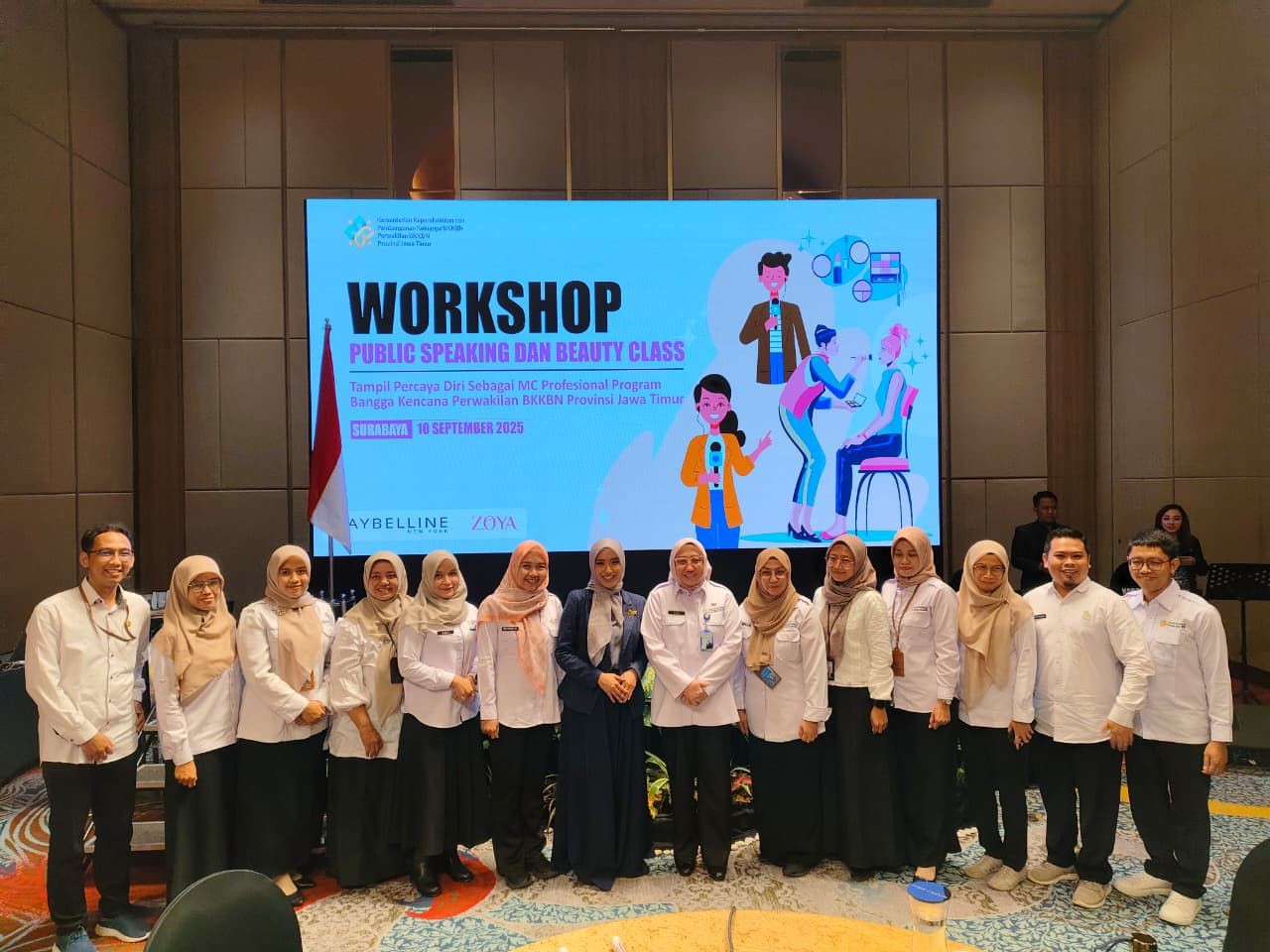 Tingkatkan Kemampuan SDM, Kemendukbangga/BKKBN Jatim Adakan Pelatihan Public Speaking