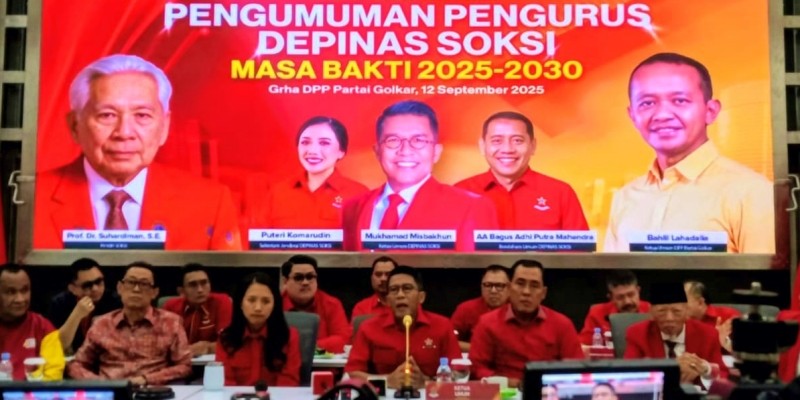 Misbakhun Komitmen SOKSI Bakal Rangkul Semua Pihak 