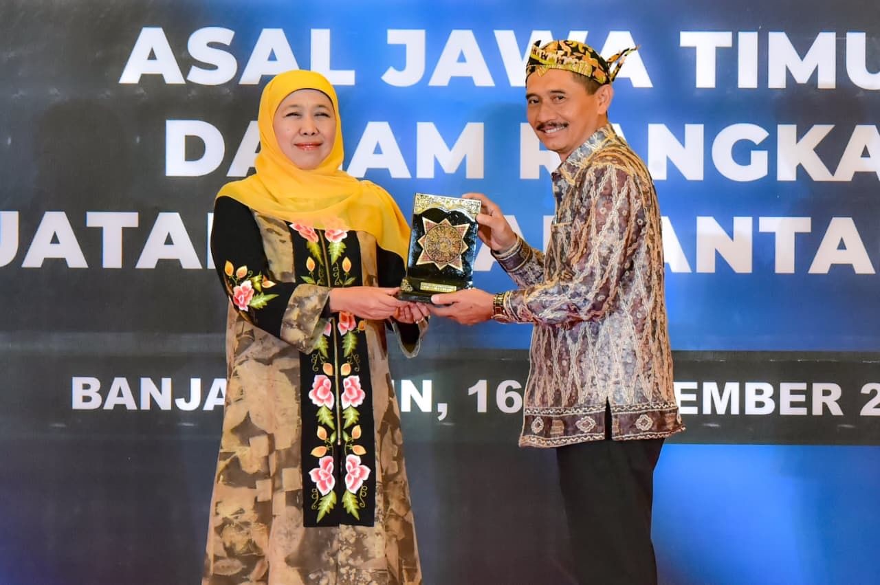 Silaturahmi Masyarakat Kalsel Asal Jatim, Khofifah Tekankan Sinergi dan Konektivitas Ekonomi
