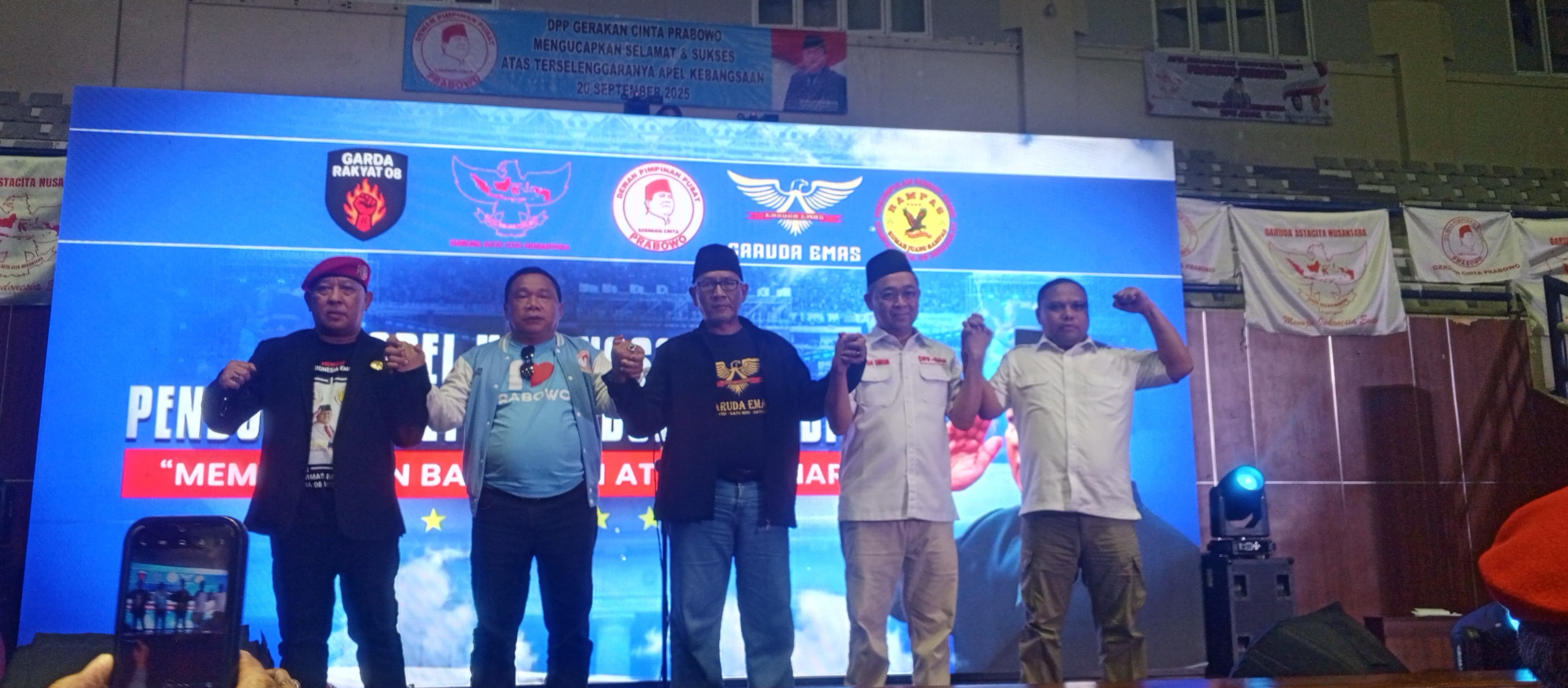 Apel Kebangsaan Relawan Prabowo Sukses Digelar, Lahirkan Lima Poin Sikap Politik