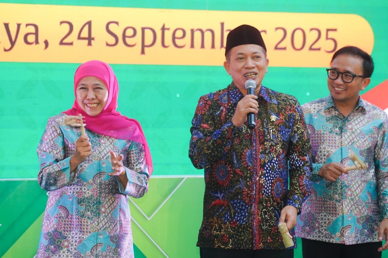 Gubernur Khofifah dan Menteri Koperasi Buka Musywil Dekopinwil Jatim 2025, Fokus Revitalisasi SDM Koperasi