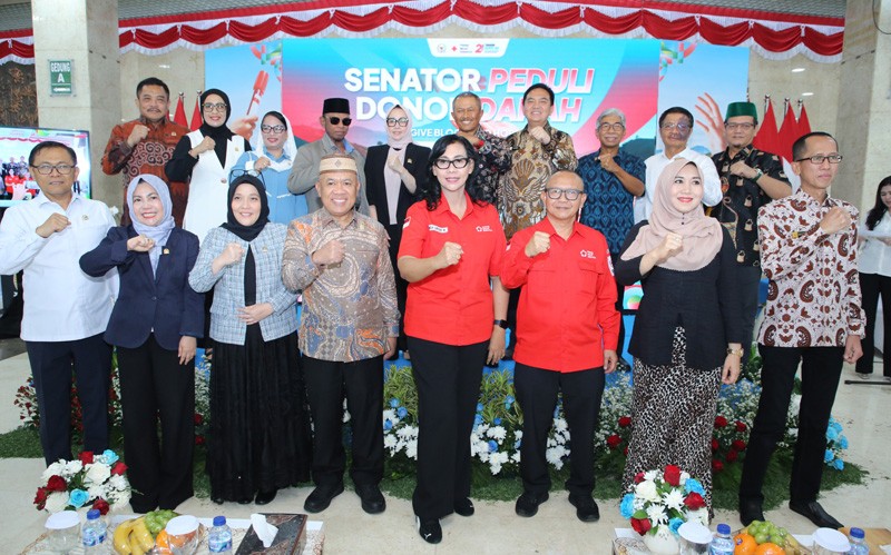 HUT ke-21, DPD RI Gelar Aksi “Senator Peduli Donor Darah” Bersama PMI
