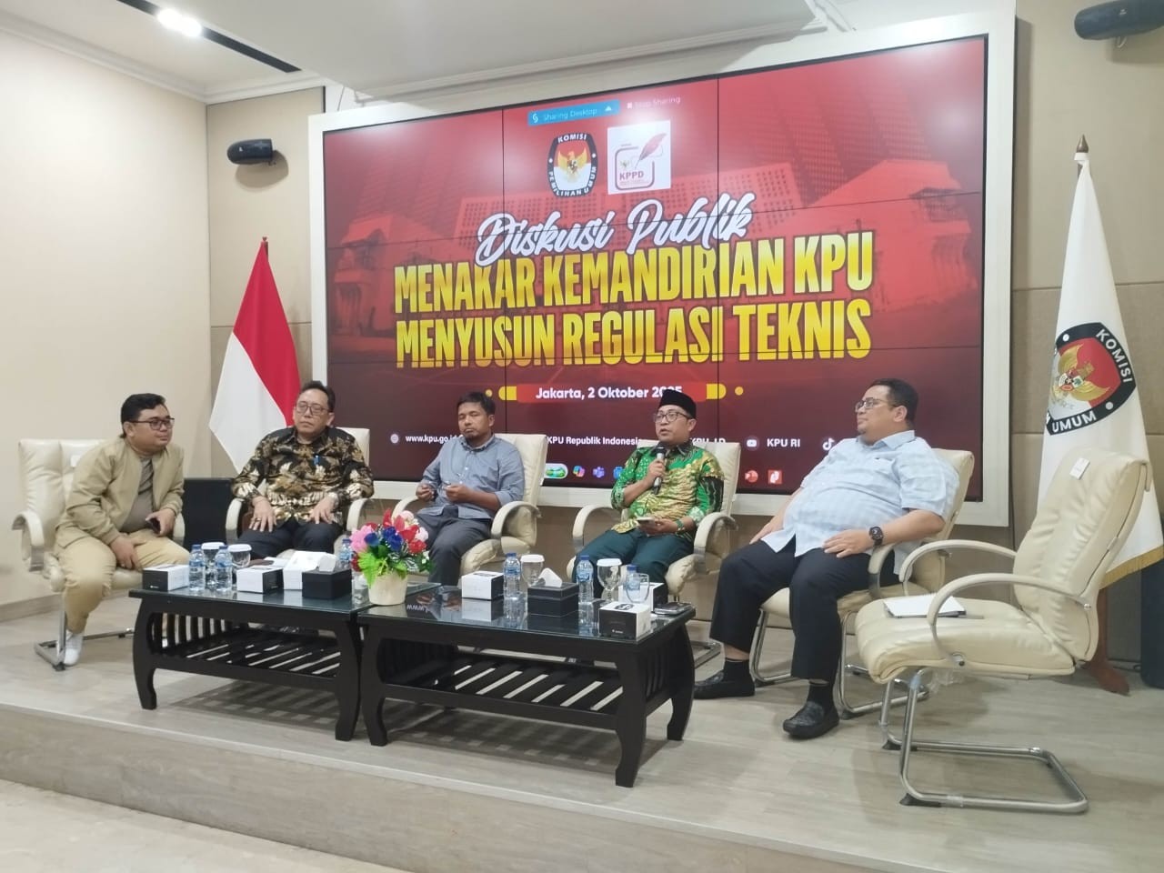 Muhammad Khozin Apresiasi Langkah KPU dalam Kegiatan Diskusi KPPD