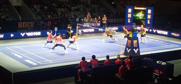 Rockets Libas Hurricanes 5-3 di BDMNTN-XL Jakarta 2025 