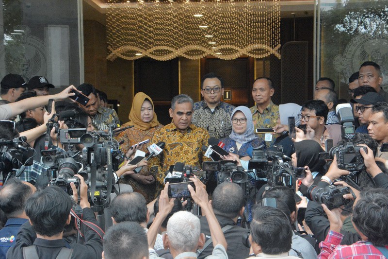 Ketua MPR Ahmad Muzani Temui Ketua BPK RI