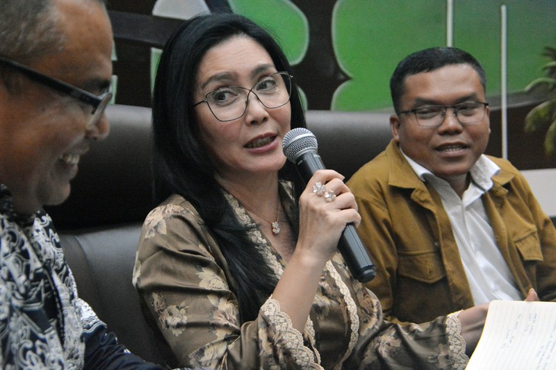 Forum Legislasi Thema "Pengesahan RUU BUMN Harapkan Percepat Kemajuan Ekonomi Nasional"