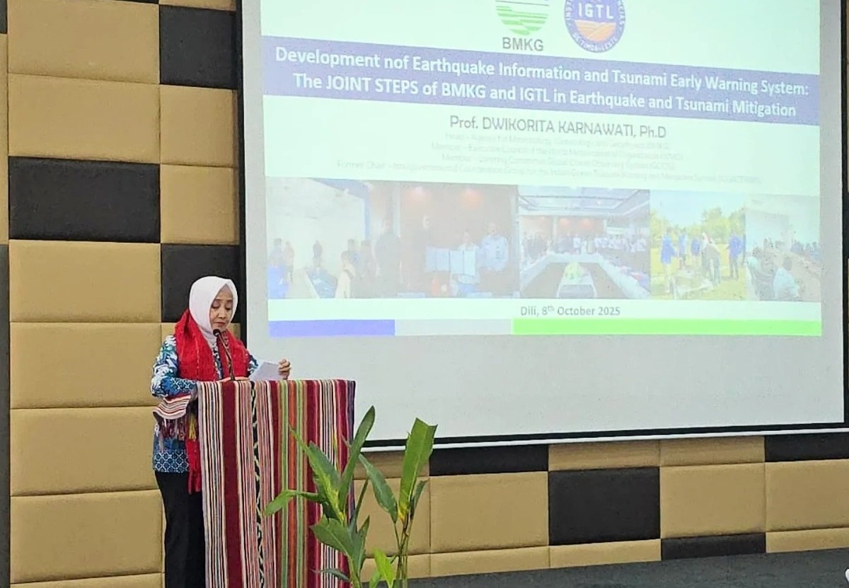 BMKG Luncurkan Sistem Peringatan Dini Tsunami di Timor Leste untuk Minimalisir Ancaman Bencana