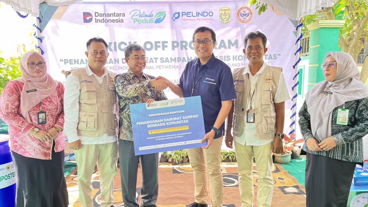 Pelindo Terminal Petikemas & Universitas Lambung Mangkurat Kolaborasi Atasi Darurat Sampah