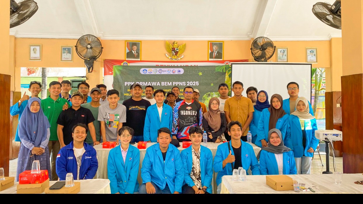 PPK Ormawa BEM PPNS Gelar Sosialisasi & Program Pemberdayaan Masyarakat di Kedamean, Gresik