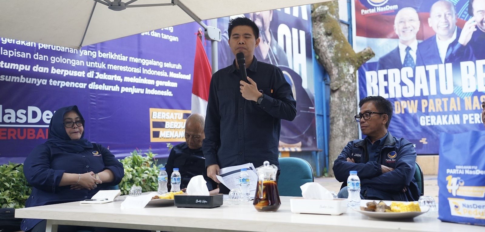 NasDem Jabar Siapkan HUT ke-14, M. Rizky: Bukti Konsistensi Kehadiran Partai untuk Rakyat