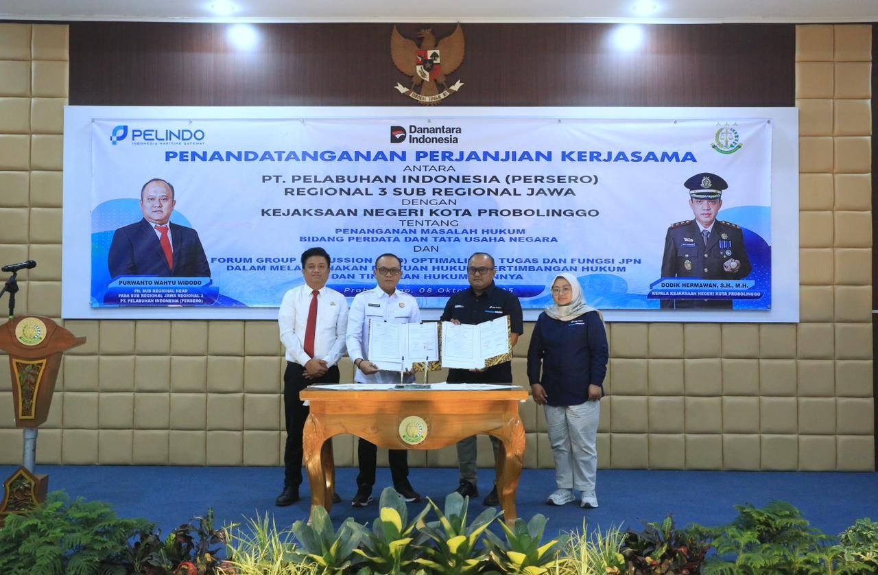Pelindo dan Kejari Probolinggo Perkuat Sinergi Hukum untuk Kepastian di Kawasan Pelabuhan