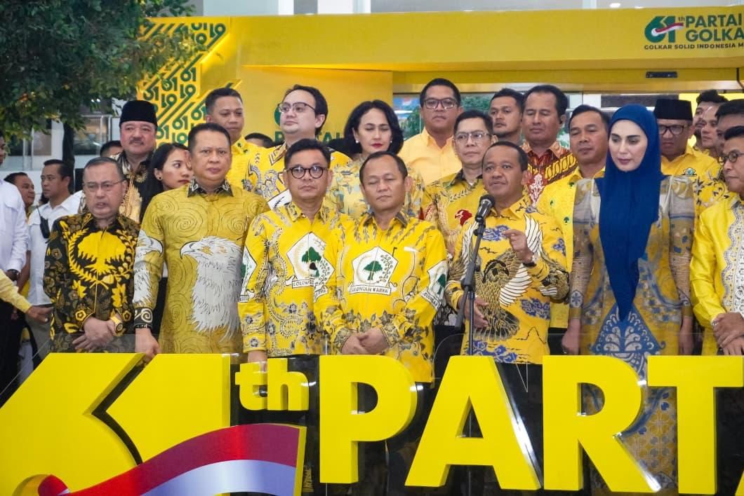 HUT Partai Golkar, Bamsoet Tegaskan Komitmen Golkar Kawal Pemerintahan Prabowo-Gibran
