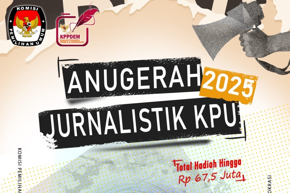 Rayakan 21 Tahun Perjalanan Pilkada di Indonesia, KPP DEM dan KPU Gelar Lomba Jurnalistik