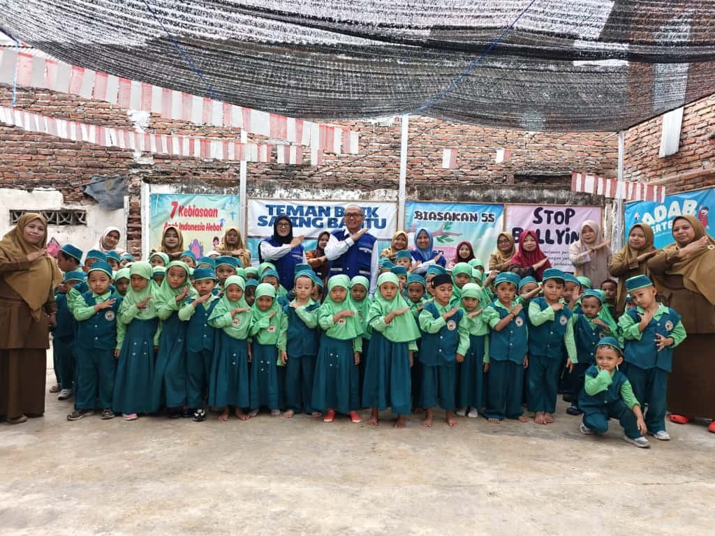 TPS Serahkan Bantuan Digital untuk Dukung Pendidikan Yayasan Insan Mulia Cerdas