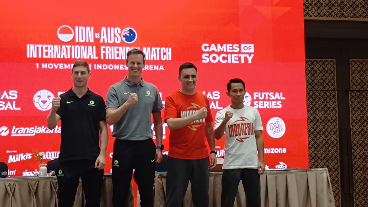 Pelatih Timnas Futsal Australia Ibaratkan Futsal Indonesia Seperti Brasil yang Sedang Tertidur
