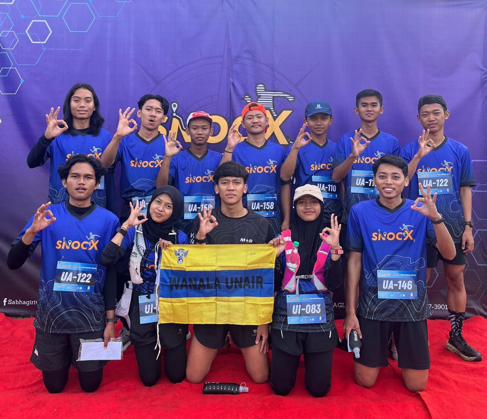 Tim WANALA UNAIR Kembali Dominasi Podium dalam ajang Orienteering Nasional