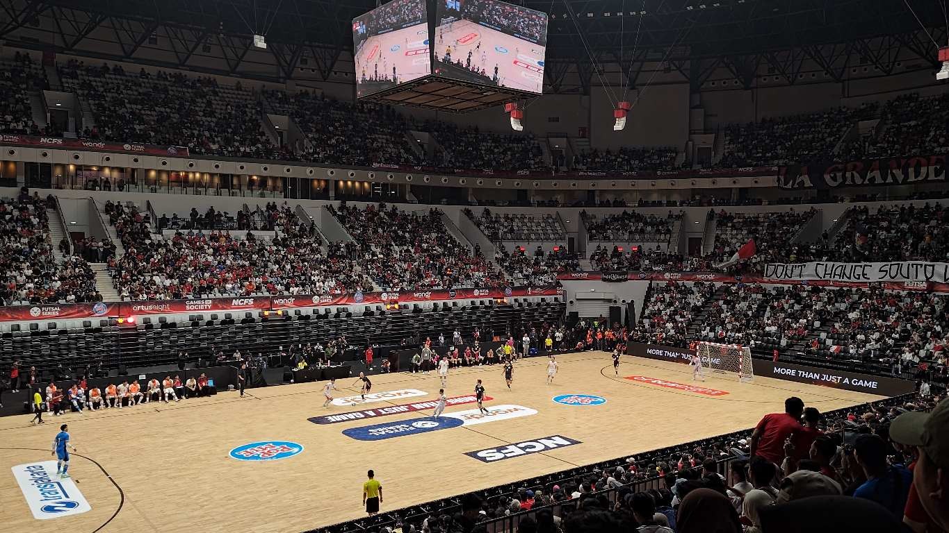 Debut Main di Indonesia Arena, Timnas Futsal Indonesia Taklukkan Australia 3-1