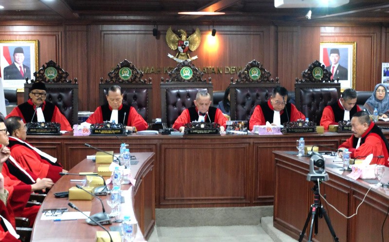 Mahkamah Kehormatan Dewan (MKD) Gelar Sidang Putusan Etik  Lima Anggota DPR RI