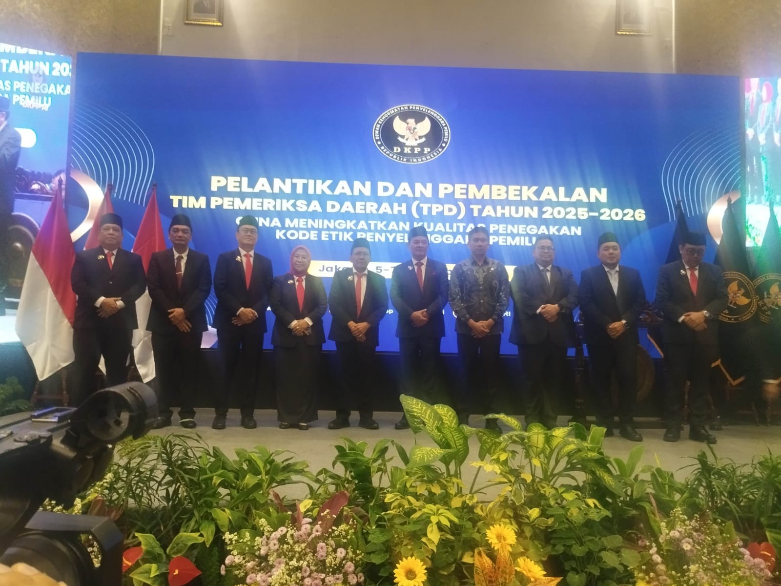 DKPP Lantik 228 Tim Pemeriksa Daerah: Wewenangnya Sangat Strategis
