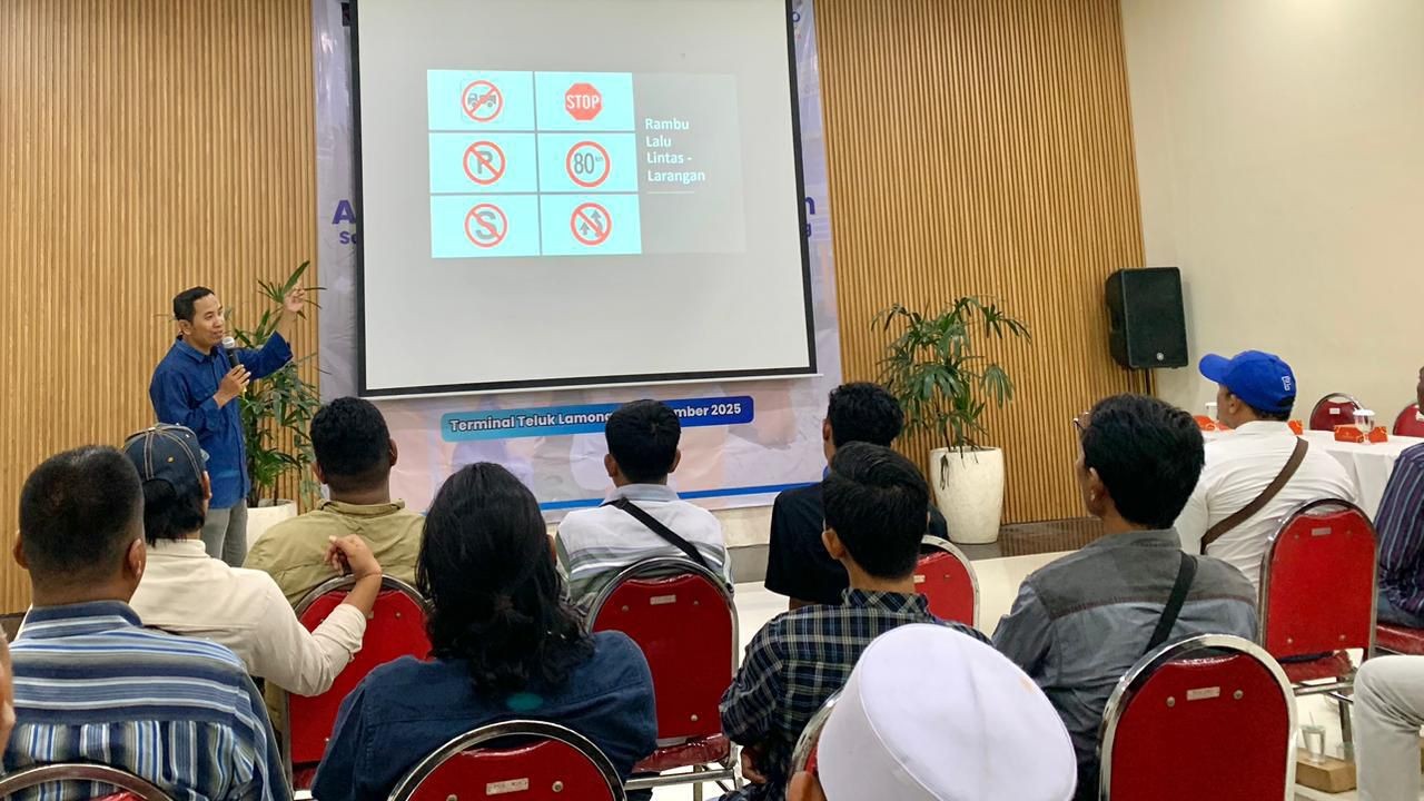 PT Terminal Teluk Lamong Luncurkan Program AKSI DILAN, Cetak Pengemudi Truk Profesional