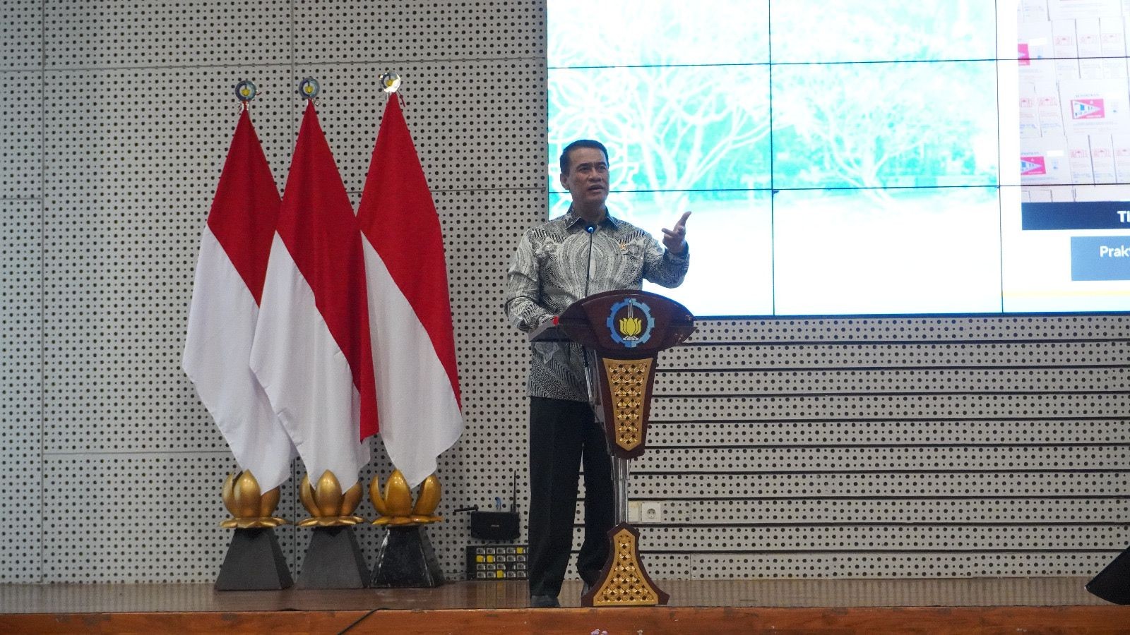 Menteri Pertanian Dorong ITS Wujudkan Transformasi Pertanian Modern