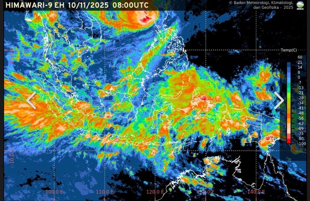BMKG Minta Masyarakat Waspadai Potensi Cuaca Ekstrem Sepekan ke Depan