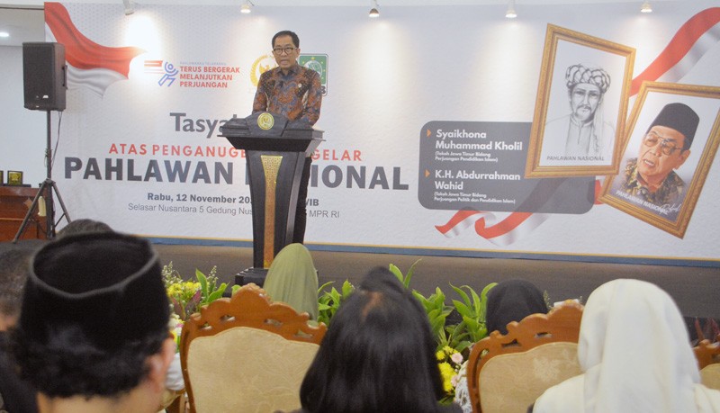 Tasyakuran Fraksi PKB MPR Atas Gelar Pahlawan