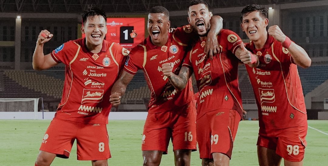 Remontada, Persija Taklukkan Persik dengan Skor 3-1 di Manahan