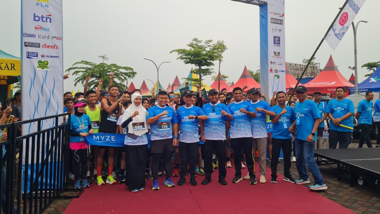 MYZE FUN RUN 5K Meriahkan Anniversary Pertama MYZE Hotel Sumenep, 500 Peserta Ramaikan Acara