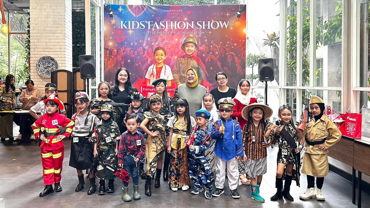 Mercure Surabaya Grand Mirama Perkuat Komitmen Kids-Friendly Lewat Kids Fashion Show