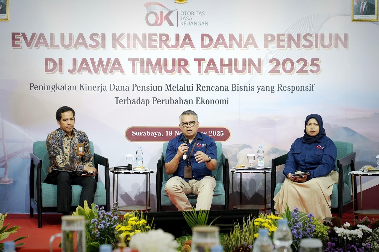 OJK Provinsi Jawa Timur Gelar Evaluasi Kinerja Dana Pensiun 2025: Dorong Rencana Bisnis Responsif terhadap Perubahan Ekonomi