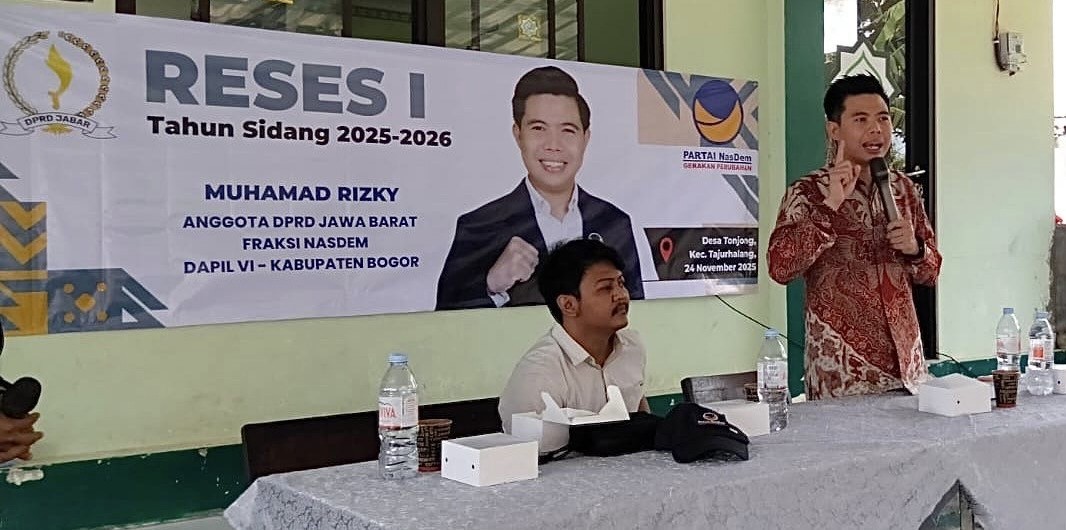M. Rizky Dorong Penguatan Wirausaha Muda dan UMKM Desa Tonjong