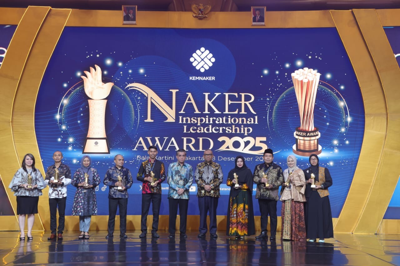Kemnaker Anugerahkan Naker Award 2025, Ini Daftar Penerimanya