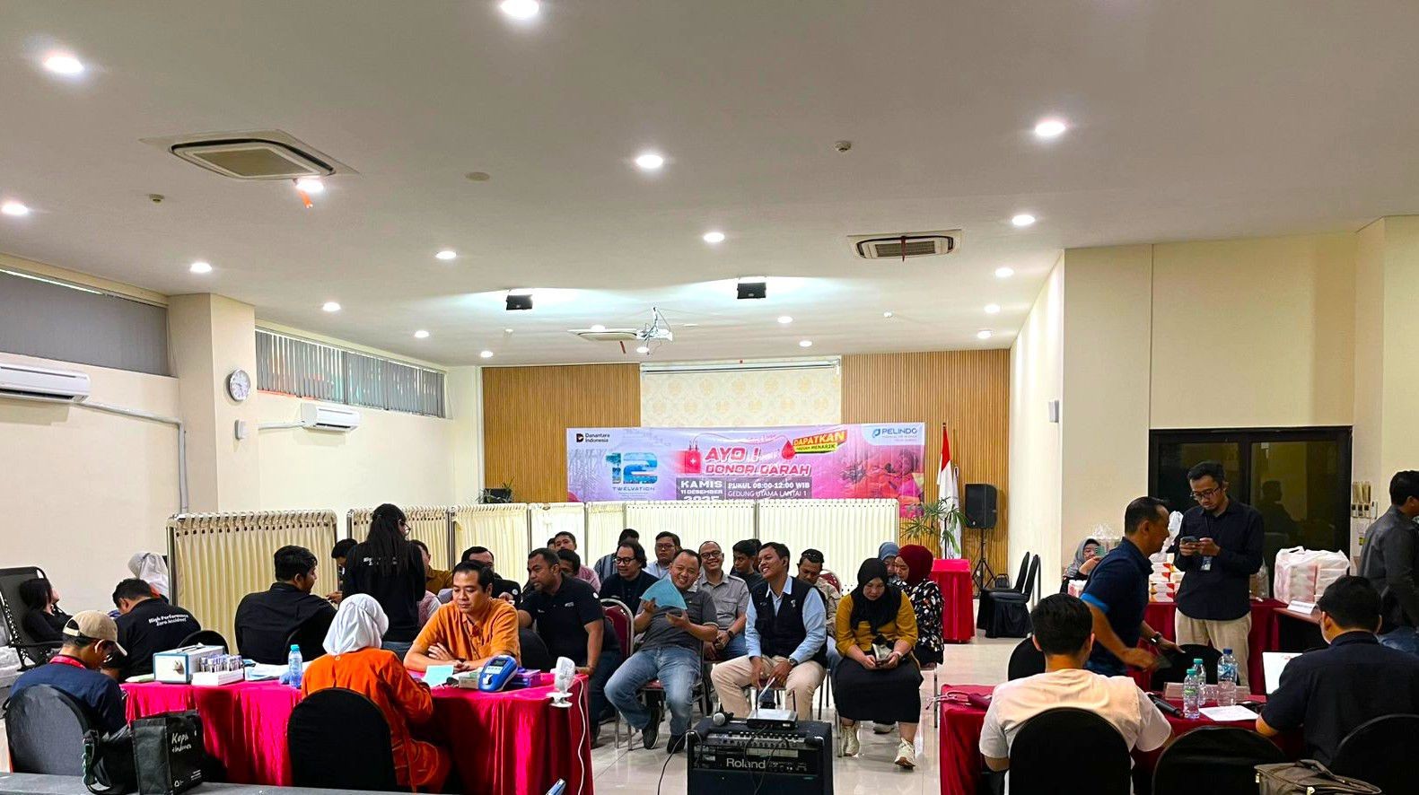 Donor Darah Warnai Peringatan HUT ke-12 Terminal Teluk Lamong