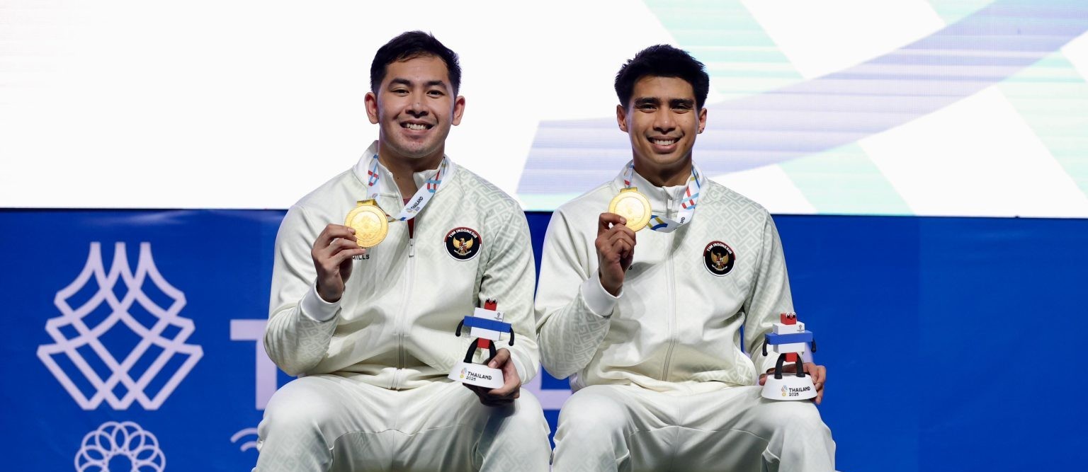 Ganda Putra Sabar/Reza Tambah Medali Emas Bulutangkis SEA Games 2025 Thailand