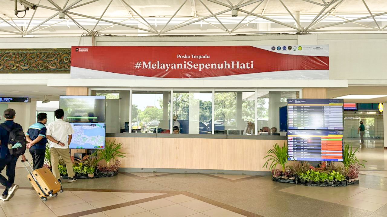 Jelang Nataru, Bandara Juanda Gelar Posko Terpadu di T1 dan T2 Selama 22 Hari
