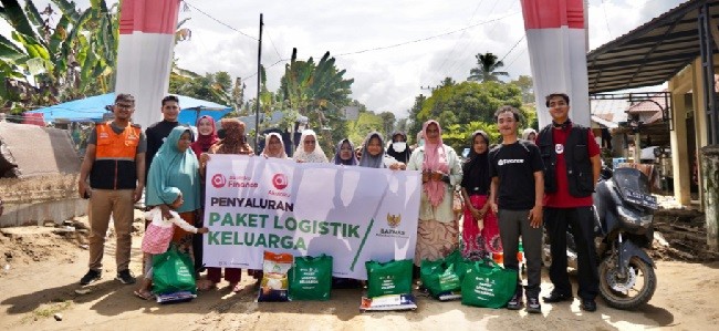 Akulaku Salurkan Bantuan untuk Korban Banjir Sumatera Bersama BAZNAS RI