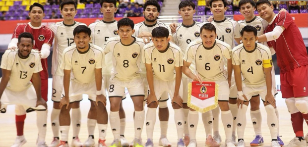 Timnas Futsal Putra Indonesia Jaga Asa Raih Emas Usai Kalahkan Malaysia 2-1