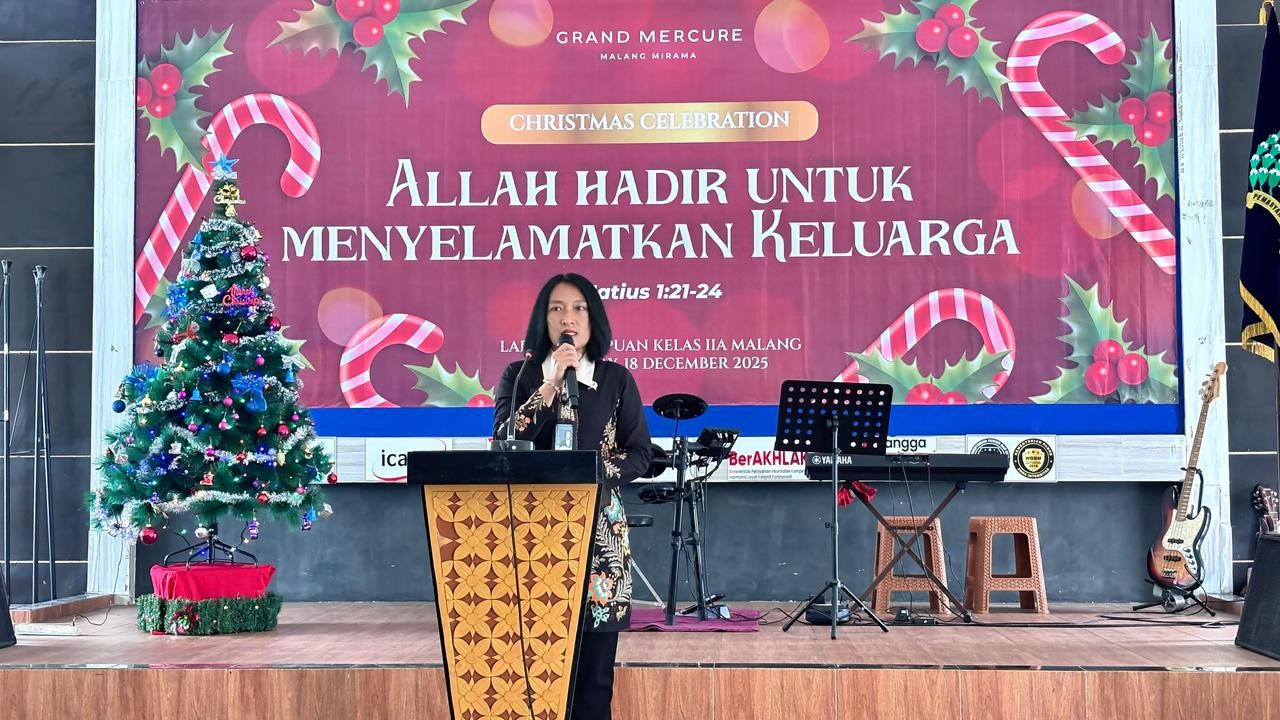 Grand Mercure Malang Mirama Berbagi Sukacita Natal Bersama Warga Binaan Lapas Perempuan Malang