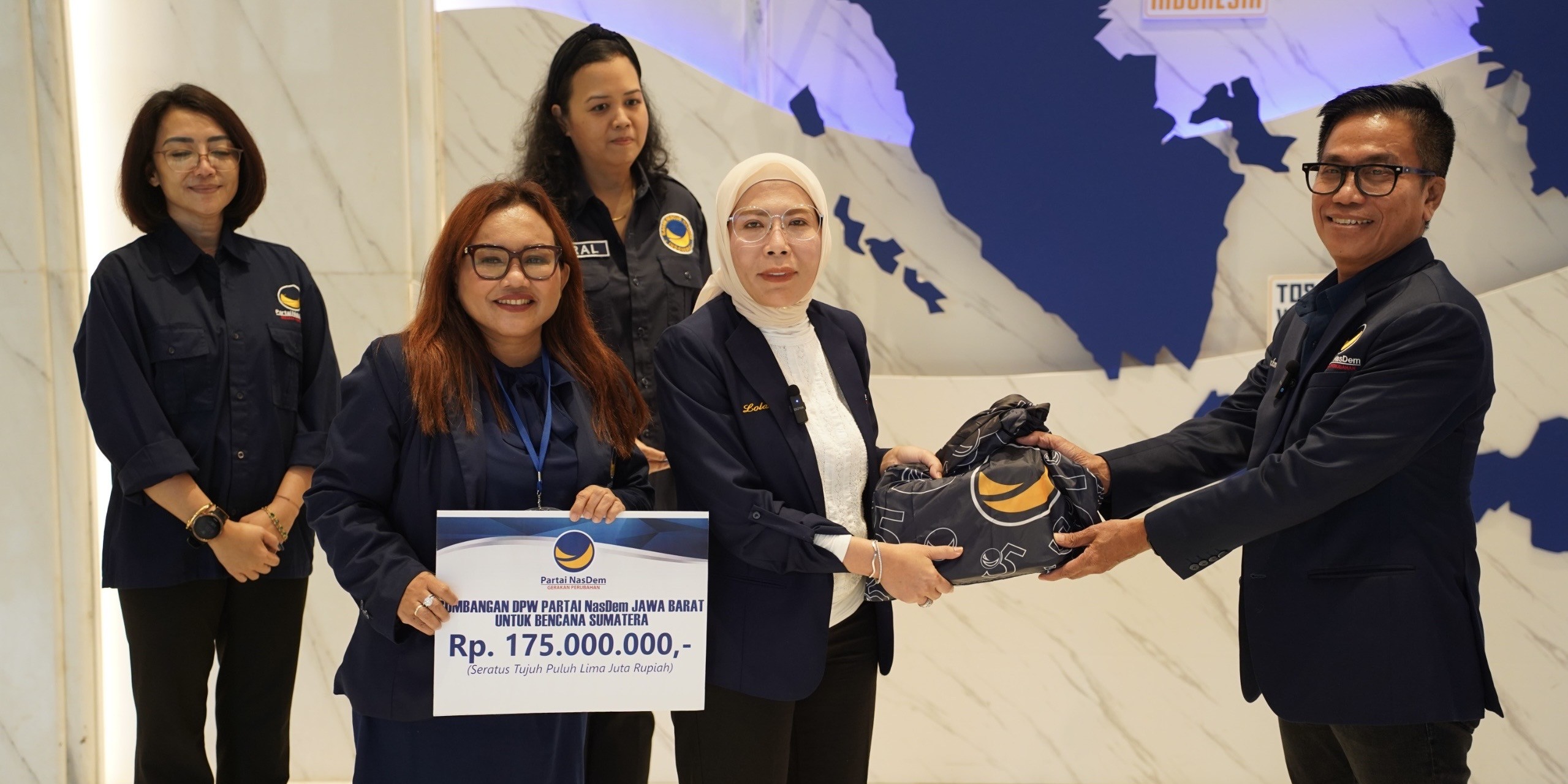 NasDem Lampung dan Jabar Kirim Bantuan Ratusan Juta ke Aceh dan Sumatera