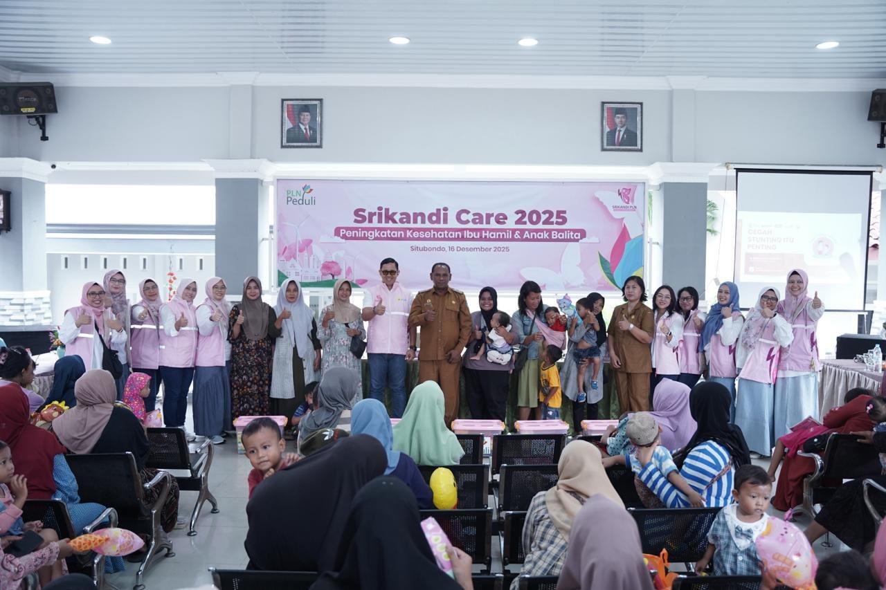 Tingkatkan Kesehatan Ibu Hamil dan Balita, Srikandi PLN Jatim Gelar Srikandi Care 2025 di Situbondo