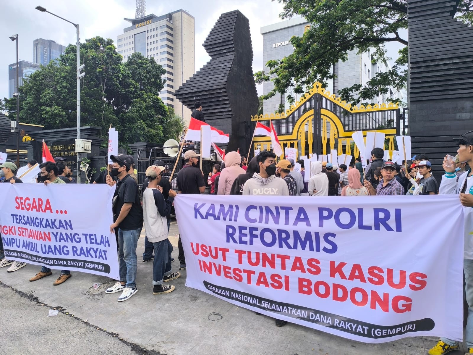GEMPUR Desak Polda Metro Jaya Tuntaskan Kasus Investasi Bodong Rp362 Miliar