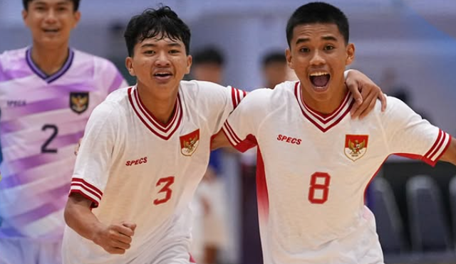 Sempat Unggul Dua Gol, Timnas Futsal U-16 Indonesia Ditahan Imbang Vietnam