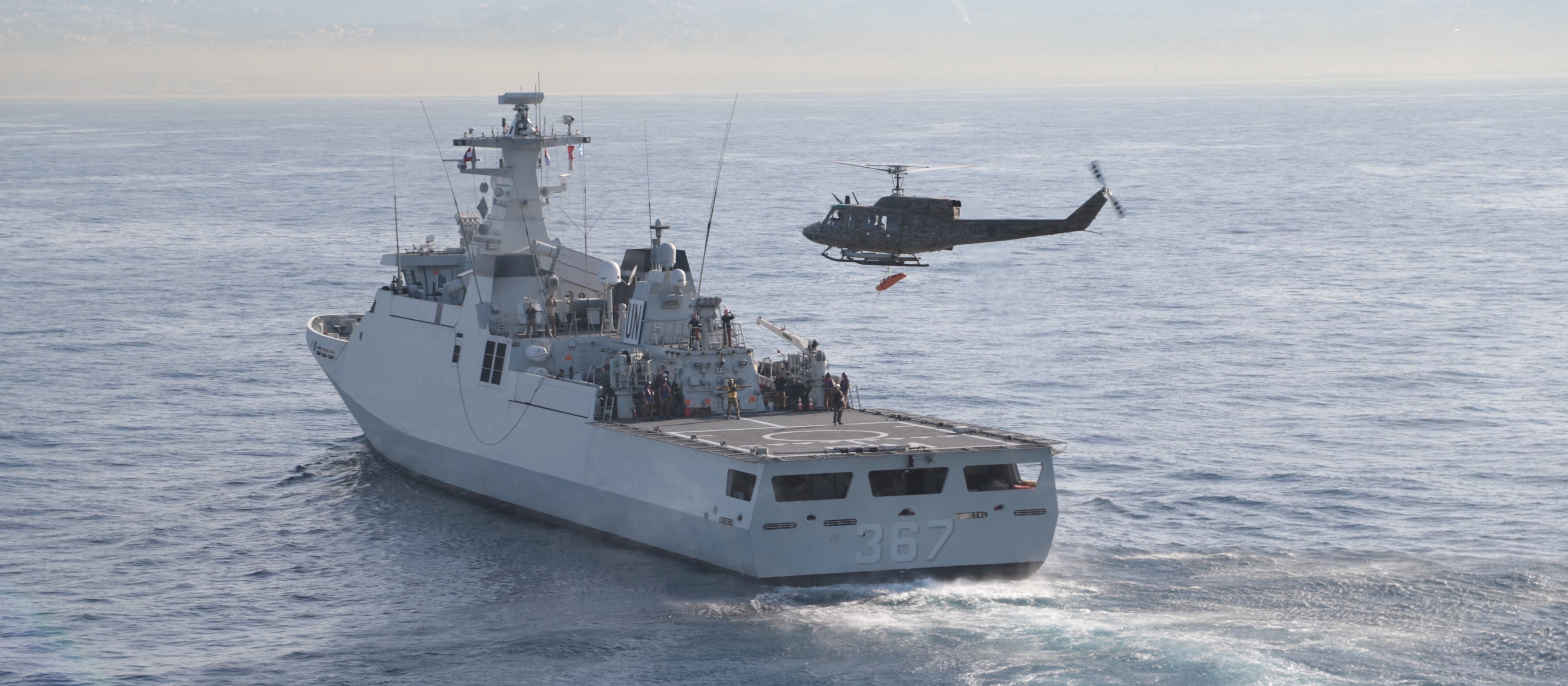 Satgas MTF TNI Konga XXVIII-P/UNIFIL Berhasil Laksanakan WINCHEX DAN Medevac Dengan LAF Air Force