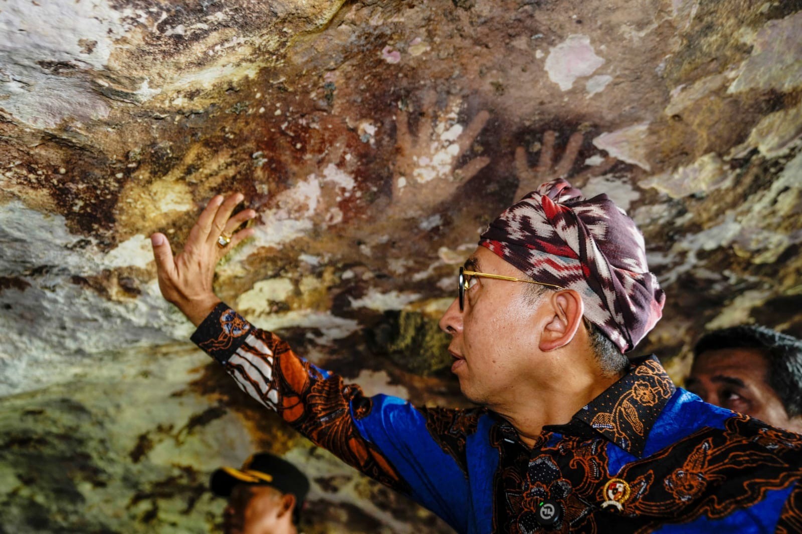 Ketika Menteri Kebudayaan Tinjau Situs Gua Mananga Marapu, Jejak Homo sapiens