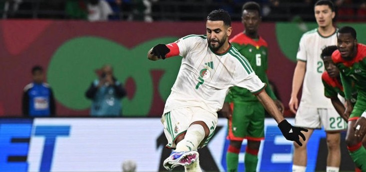 Mahrez Antar Aljazair ke Babak 16 Besar AFCON 2025