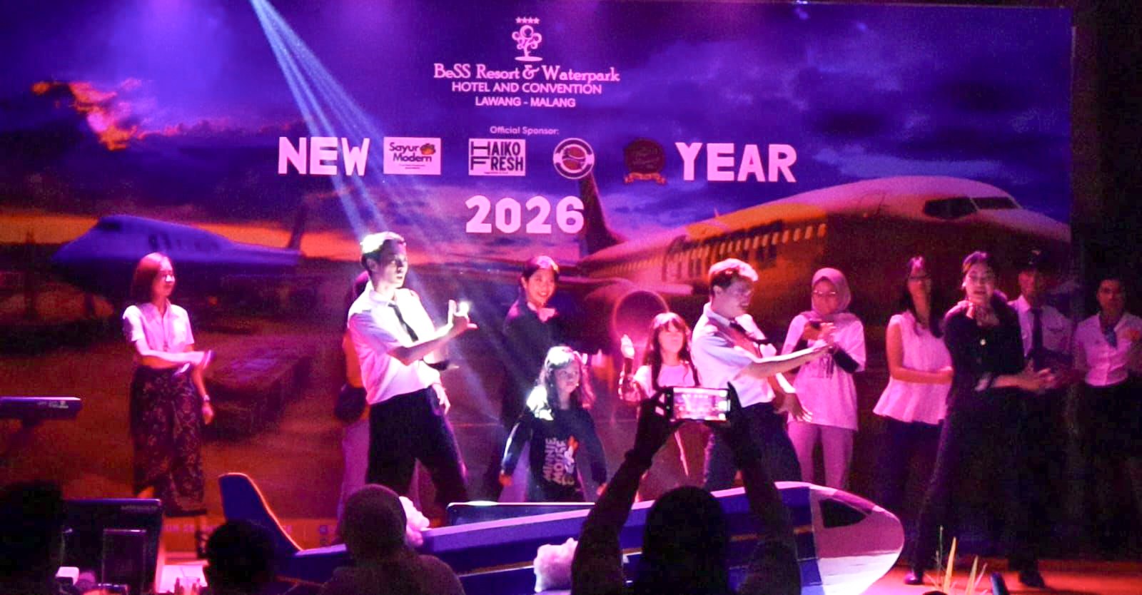 “Night Flight: Fly Into The New Year Party” ala BeSS Resort & Waterpark Lawang, Intip Keseruannya!