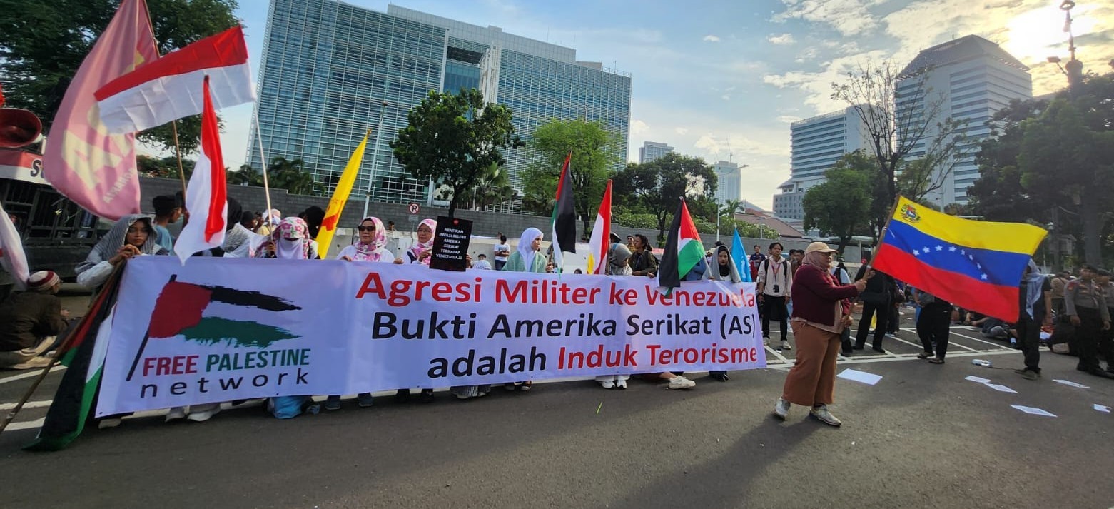 Free Palestine Network: Venezuela dan Palestina Sama-Sama Ditindas Imperialisme