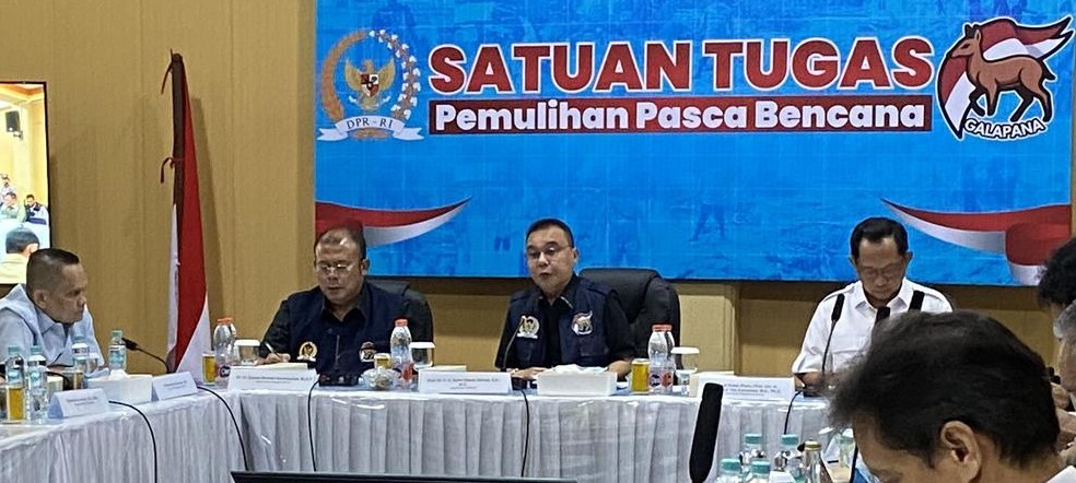Dasco Pimpin Rapat Koordinasi Satgas Pemulihan Bencana Sumatera Digelar di Banda Aceh