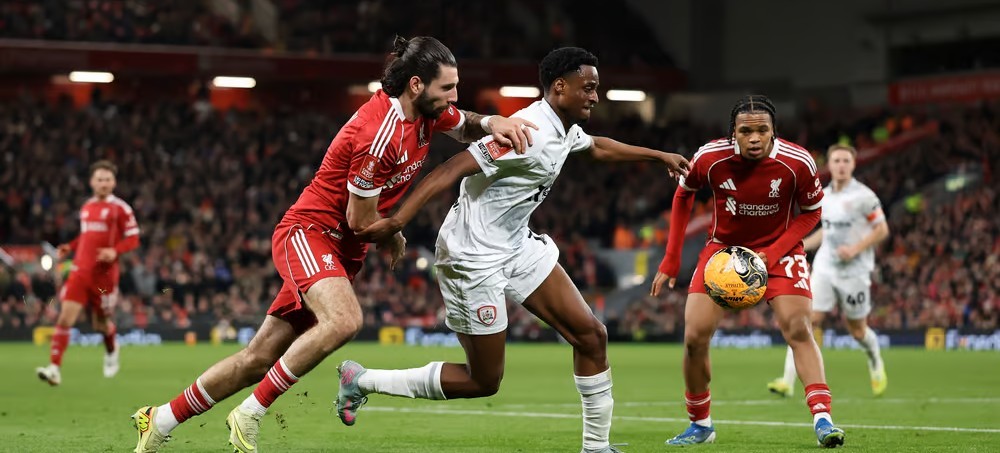 Empat Gol Pastikan Liverpool ke Putaran Keempat Piala FA